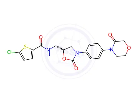 Chemical structure of Rivaroxaban Racemic Mixture
