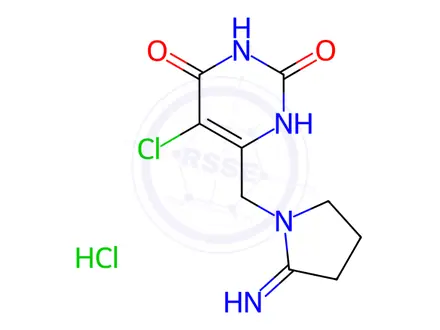 Chemical structure of Tipiracil HCl