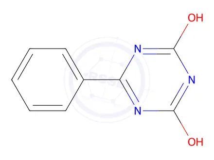 Chemical structure of 6-Phenyl-1,3,5-triazine-2,4(1H,3H)-dione, 97%