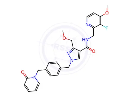 Chemical structure of Sebetralstat