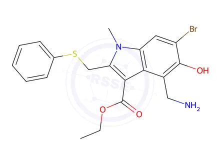 Chemical structure of Arbidol Impurity 28