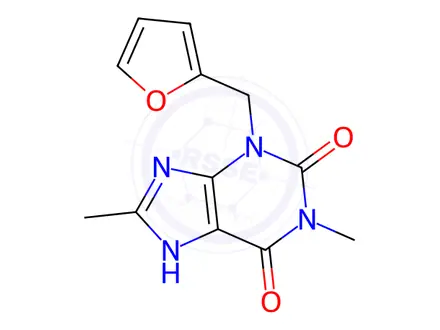 Chemical structure of Furafylline