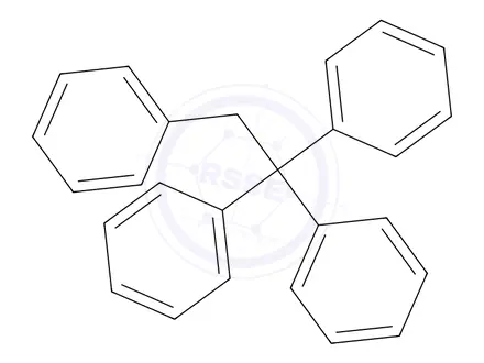 Chemical structure of 1,1,1,2-Tetraphenylethane