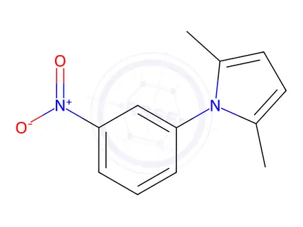 Chemical structure of 1-(3-NITROPHENYL)-2,5-DIMETHYLPYRROLE