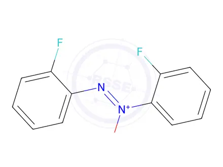 Chemical structure of (Z)-1,2-bis(2-fluorophenyl)diazene 1-oxide