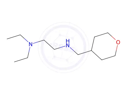 Chemical structure of N1,N1-diethyl-N2-((tetrahydro-2H-pyran-4-yl)methyl)ethane-1,2-diamine