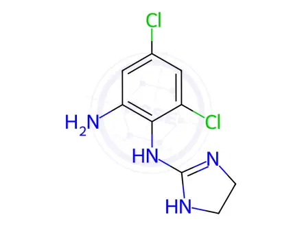 Chemical structure of Apraclonidine Hydrochloride Impurity 1