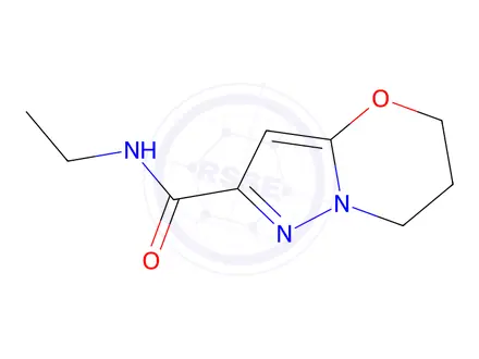 Chemical structure of N-Ethyl-6,7-dihydro-5H-pyrazolo[5,1-b][1,3]oxazine-2-carboxamide
