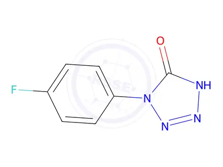 Chemical structure of 1-(4-Fluorophenyl)-4,5-dihydro-1H-1,2,3,4-tetrazol-5-one