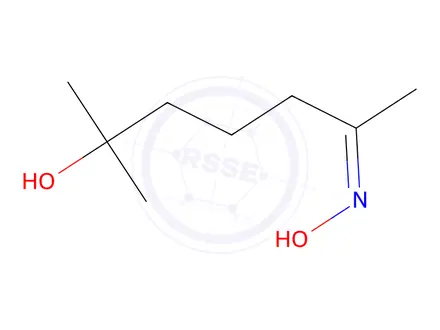 Chemical structure of 6-hydroxy-6-methylheptan-2-one oxime
