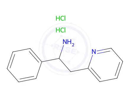 Chemical structure of rac-Lanicemine DiHCl