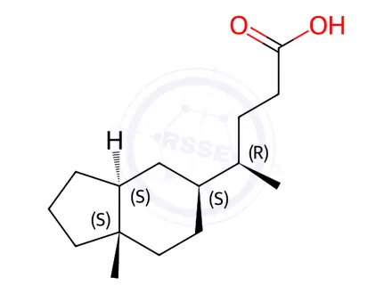 Chemical structure of Finasteride Impurity 80