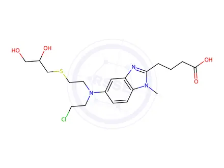 Chemical structure of Bendamustine Impurity 111