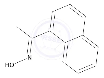 Chemical structure of 1-(Naphthalen-1-yl)ethan-1-one oxime
