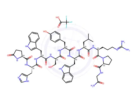 Chemical structure of Triptorelin USP Related Compound A
