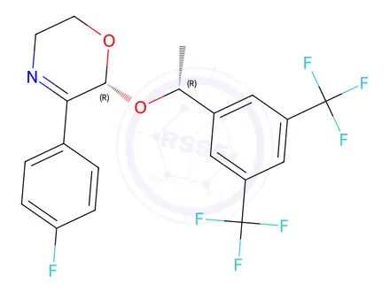 Chemical structure of Aprepitant Impurity 82