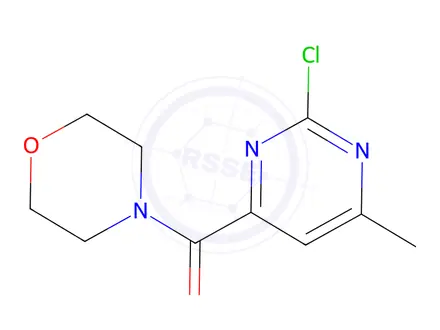 Chemical structure of (2-Chloro-6-methylpyrimidin-4-yl)(morpholino)methanone