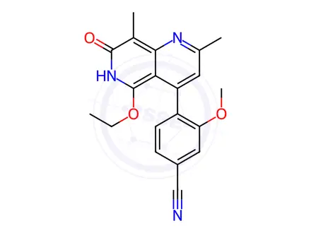 Chemical structure of Finerenone Impurity 497