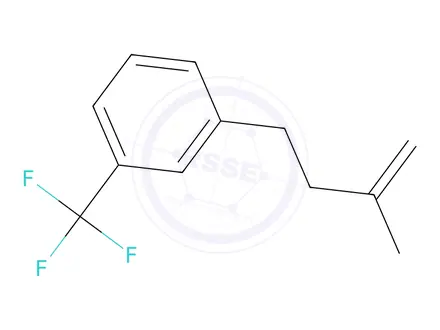 Chemical structure of 2-METHYL-4-[(3-TRIFLUOROMETHYL)PHENYL]-1-BUTENE