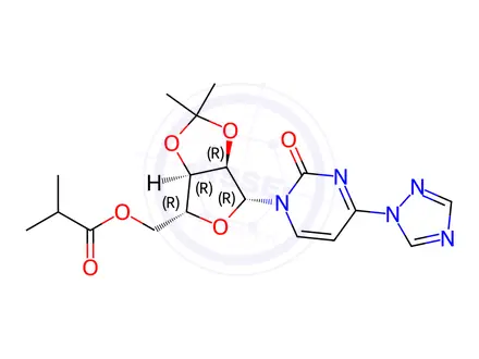 Chemical structure of Molnupiravir Impurity 61
