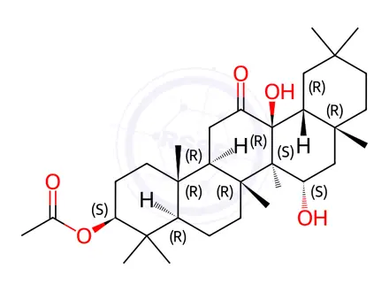 Chemical structure of Rubiprasin A
