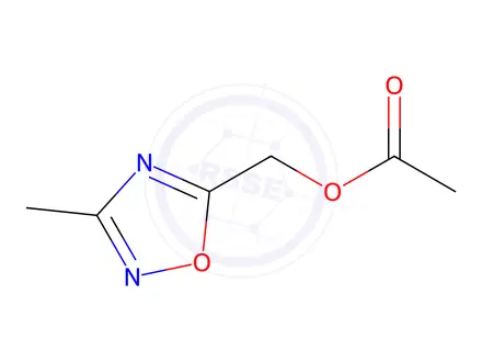 Chemical structure of (3-Methyl-1,2,4-oxadiazol-5-yl)methyl acetate