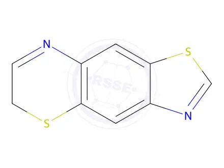Chemical structure of 6H-Thiazolo[5,4-g][1,4]benzothiazine(8CI)