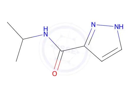 Chemical structure of N-isopropyl-1H-pyrazole-3-carboxamide