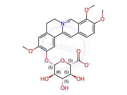 Chemical structure of Jatrorrhizine Impurity 4