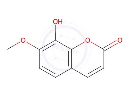 Chemical structure of Daphnetin 7-methyl ethe