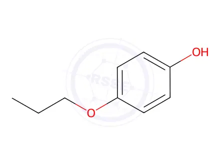 Chemical structure of 4-Propoxyphenol