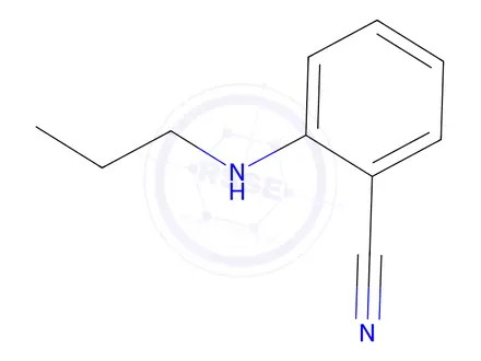 Chemical structure of 2-(Propylamino)benzonitrile
