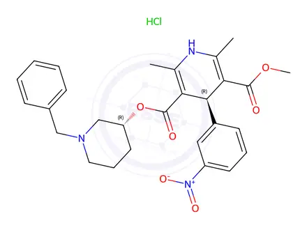 Chemical structure of Benidipine Hydrochloride