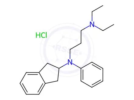 Chemical structure of Aprindine Hydrochloride