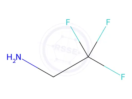 Chemical structure of 2,2,2-trifluoroethanamine