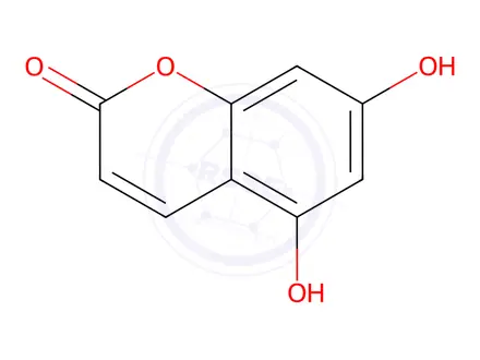 Chemical structure of 5,7-Dihydroxy-2H-chromen-2-one