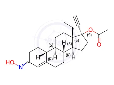 Chemical structure of Norgestimate Impurity 16