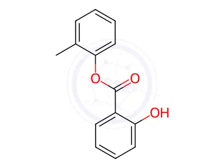 Chemical structure of o-tolyl salicylate