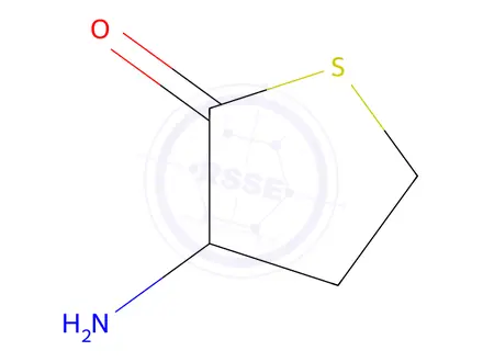 Chemical structure of HOMOCYSTEINE THIOLACTONE