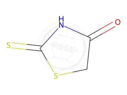 Chemical structure of Rhodanine
