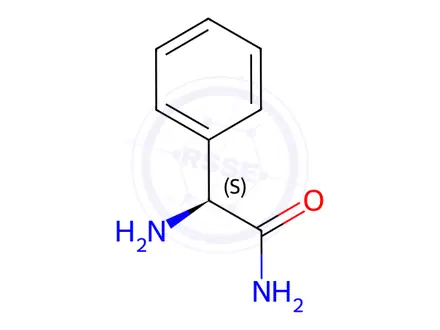 Chemical structure of (2S)-2-Amino-2-phenylethanamide