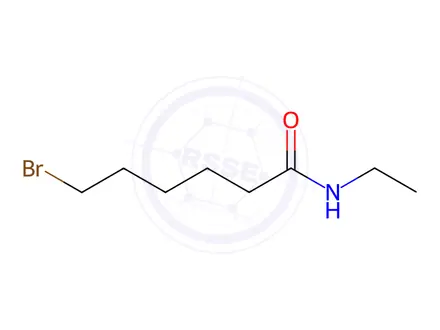 Chemical structure of 6-bromo-N-ethylhexanamide