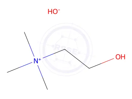 Chemical structure of Acetylcholine Chloride Impurity 1 Hydrate (Acetylcholine Chloride EP Impurity A Hydrate)