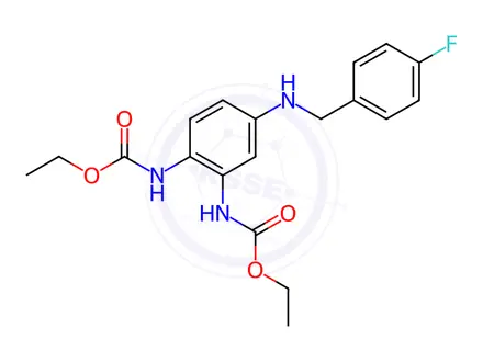 Chemical structure of Retigabine Impurity 15