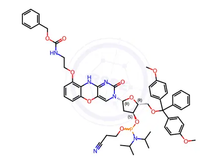 Chemical structure of 8-OxoG Clamp CEP