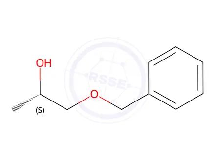 Chemical structure of (2S)-1-benzyloxypropan-2-ol