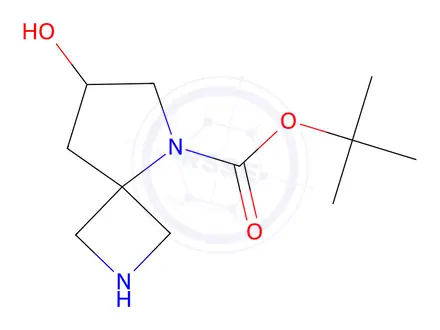 Chemical structure of Tert-butyl 7-hydroxy-2,5-diazaspiro[3.4]Octane-5-carboxylate
