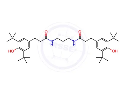 Chemical structure of Irganox-1019
