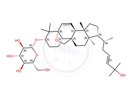 Chemical structure of Momordicoside I