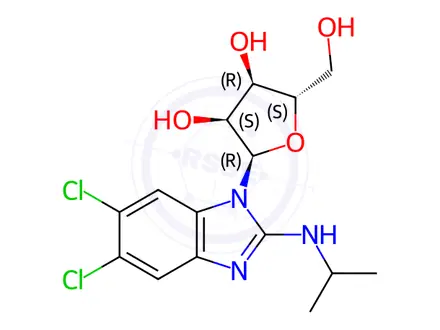 Chemical structure of Maribavir Impurity 82